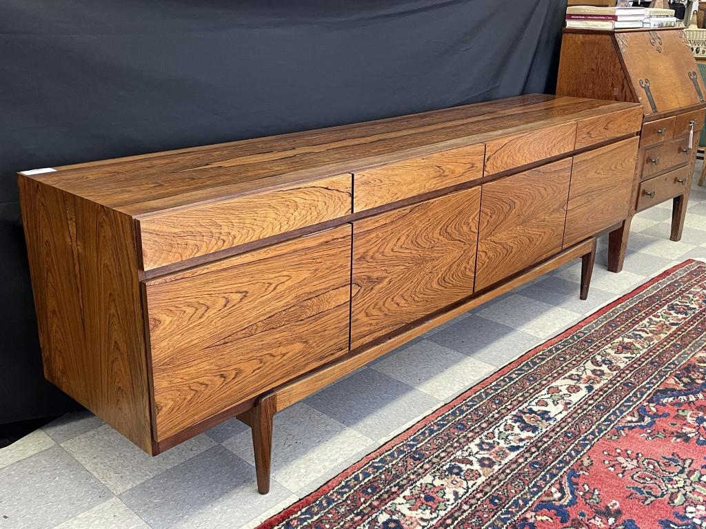 Mid Century Modern Danish Rosewood Sideboard (1 of 8)