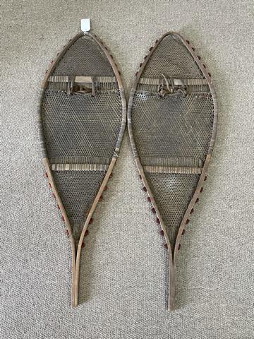 Early Pair of Native American Snowshoes (1 of 2)