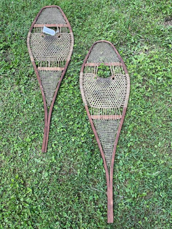 Pair of Antique Snowshoes (1 of 2)