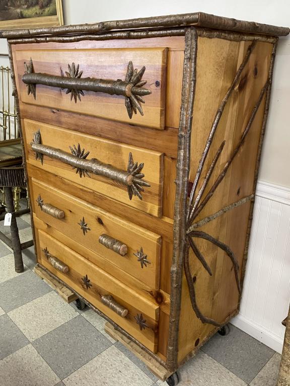 Large Adirondack 4 Drawer Dresser (1 of 3)