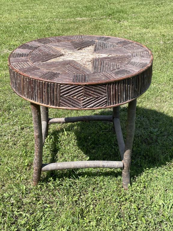 Adirondack Star Mosaic Drink Table (1 of 4)