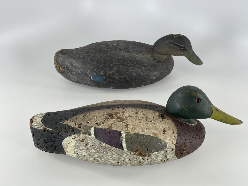 Ken Harris Cork Body Duck Decoys (1 of 10)