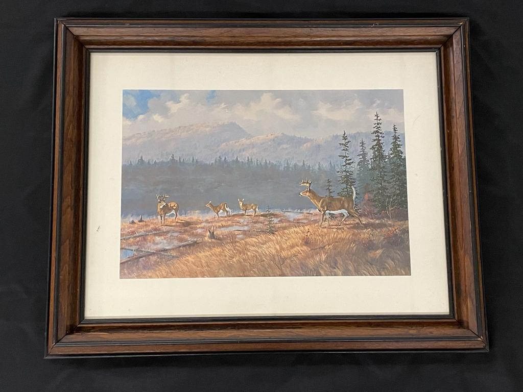 Robert Sleicher (1927-2017) Lithograph of Deer (1 of 5)
