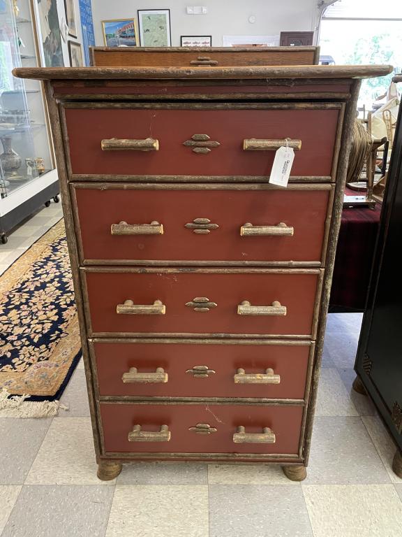 Adirondack 5 Drawer Highboy Dresser (1 of 4)