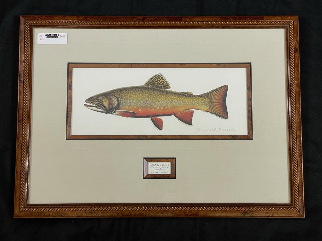 Brook Trout Lithograph by Joseph Tomelleri (1 of 4)