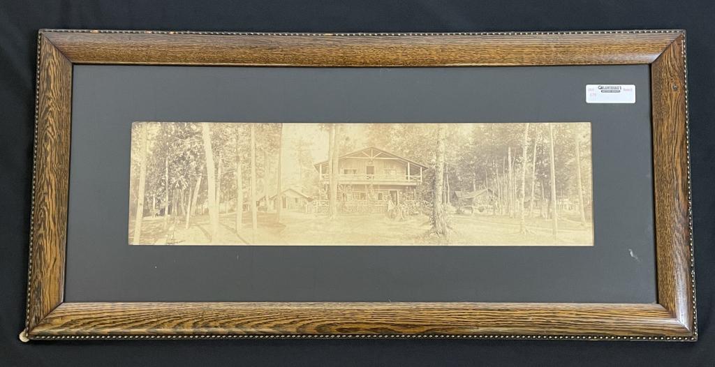 Early Adirondack Enlarged Framed Photo (1 of 2)