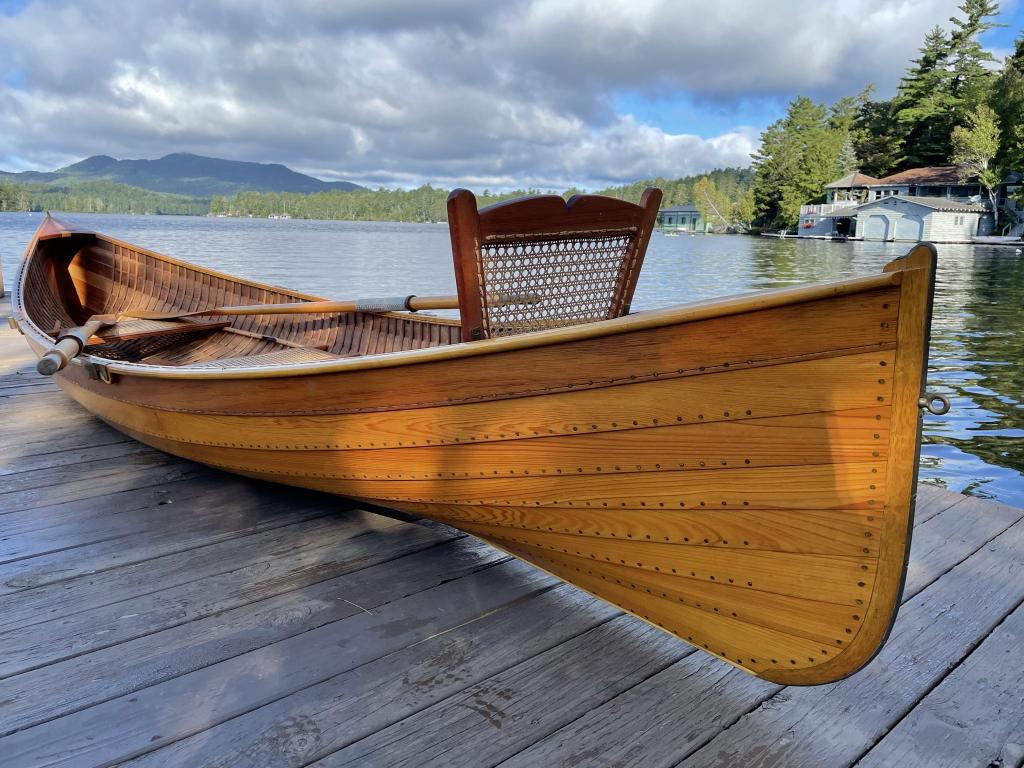 Ruston Style Lapstrake Rowing Canoe / Guideboat (1 of 6)