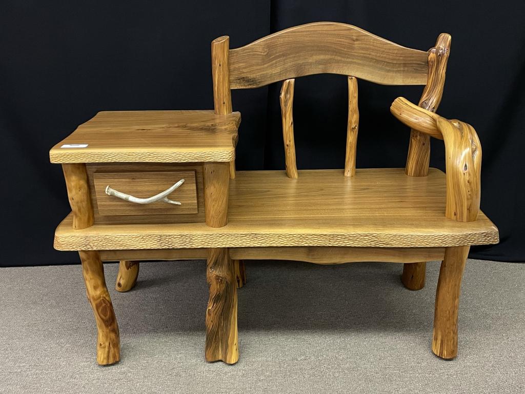 Norseman Design West Waiting Bench w/ Stand (1 of 4)