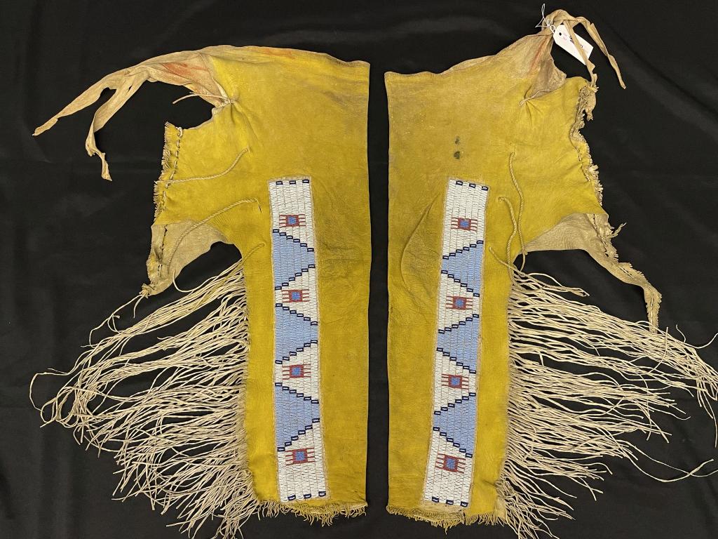 Western Plains Leggings / Chaps Circa 1890 (1 of 4)