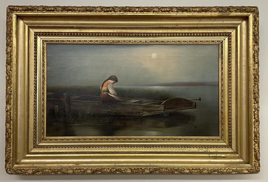 Oil on Canvas Painting from the late 1800's (1 of 3)