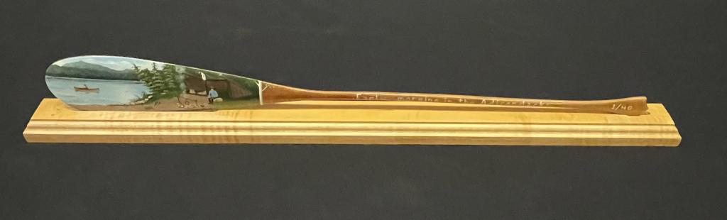 J. Miller III Hand Painted Souvenir Paddle (1 of 6)