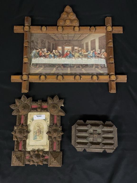 3 Pieces of Tramp Art (1 of 6)