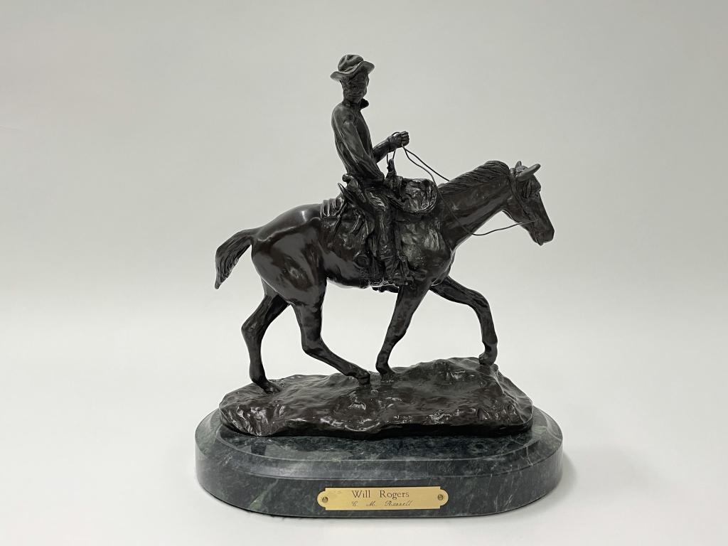 Will Rogers Bronze Sculpture (1 of 6)