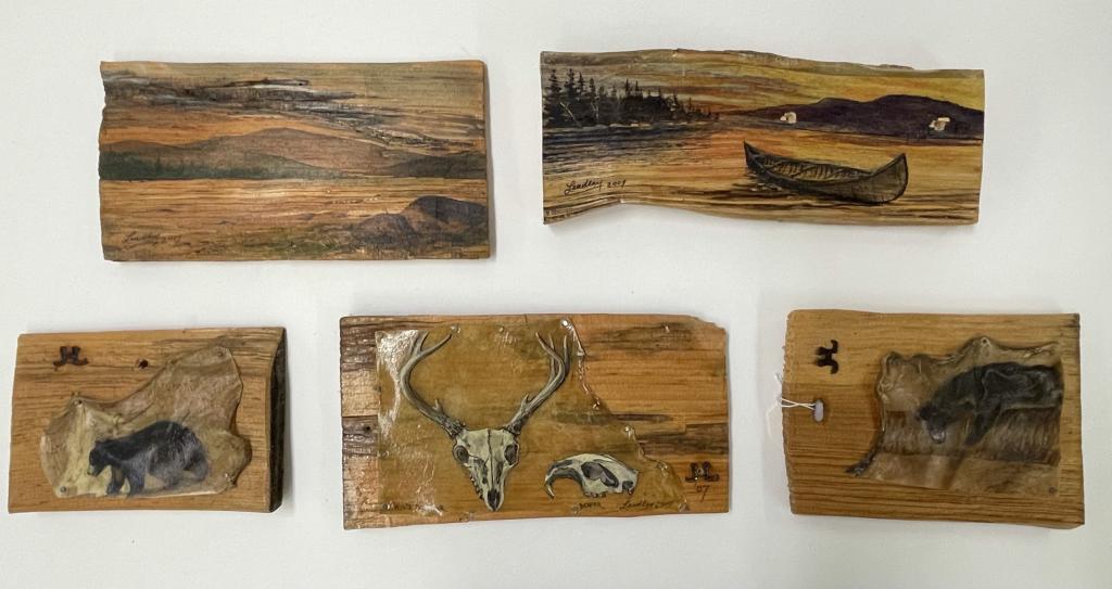 5 Jack Leadley Small Adirondack Paintings (1 of 11)