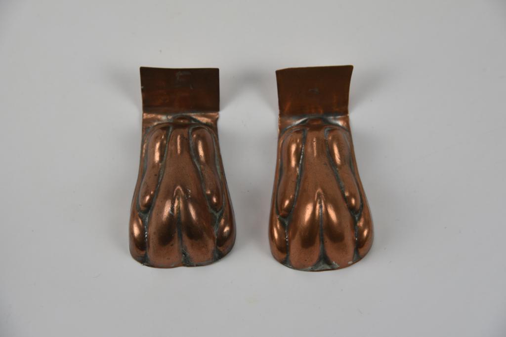 Victorian Copper Aspic Chicken Moulds (1 of 4)