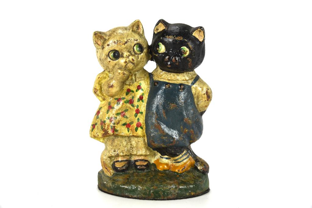 Cast Iron Painted Door Stop (1 of 3)