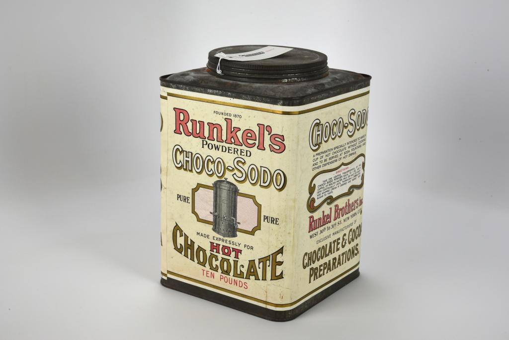 Runkel's Powdered Hot Chocolate Tin (1 of 2)