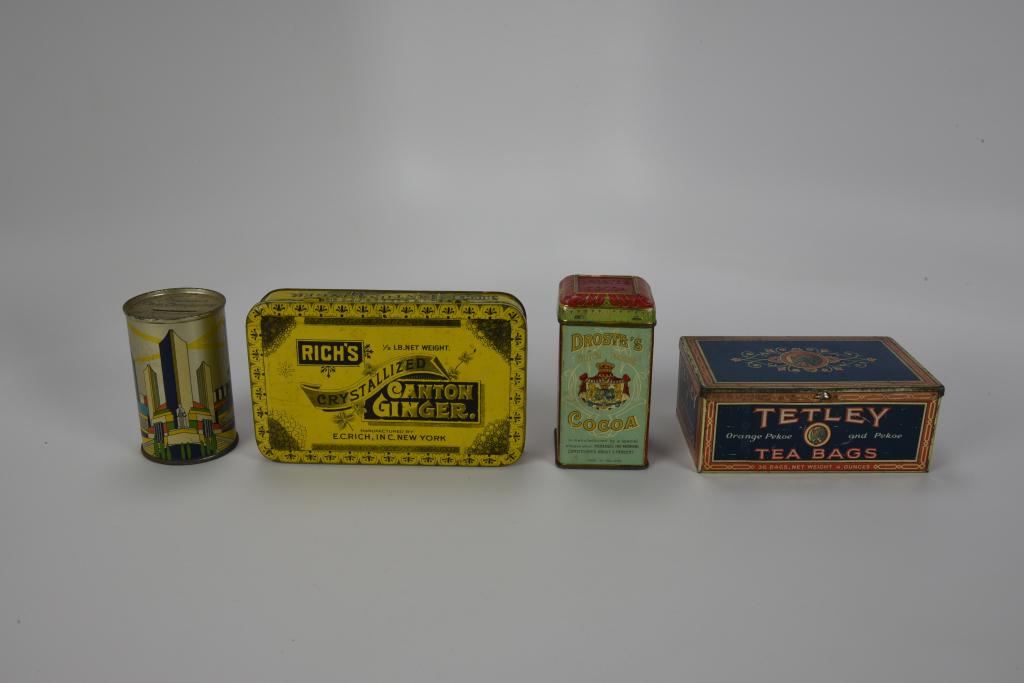 4 Advertising Tins (1 of 2)
