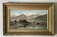 Silvio Poma Italian Landscape Oil Painting