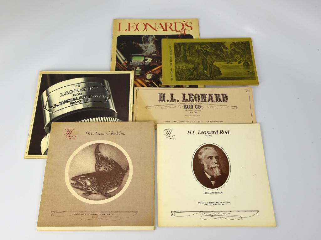6 Leonard Rod Co. Catalogs (1 of 4)