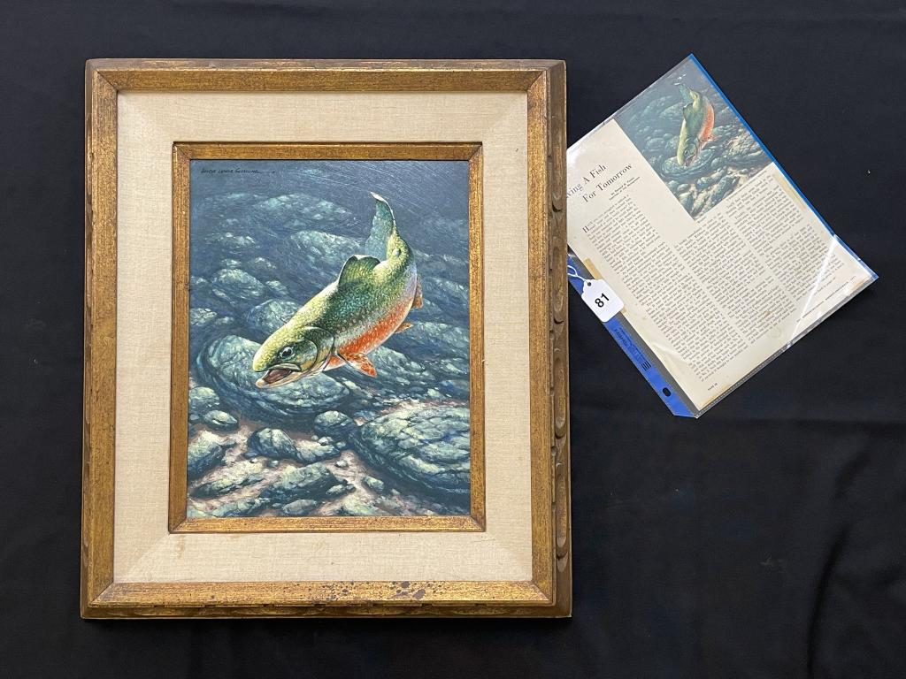 George Luther Schelling "Brookie" Oil Painting (1 of 6)