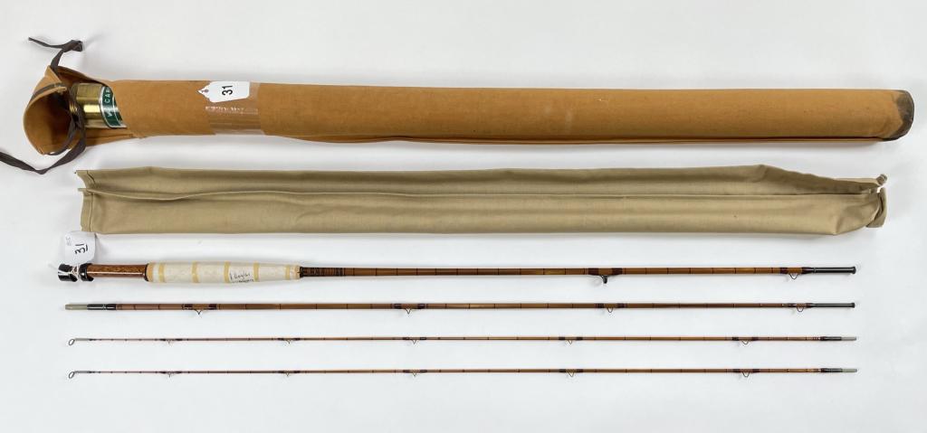 7 1/2’ Walt Carpenter “Mahogany” Fly Rod (1 of 5)
