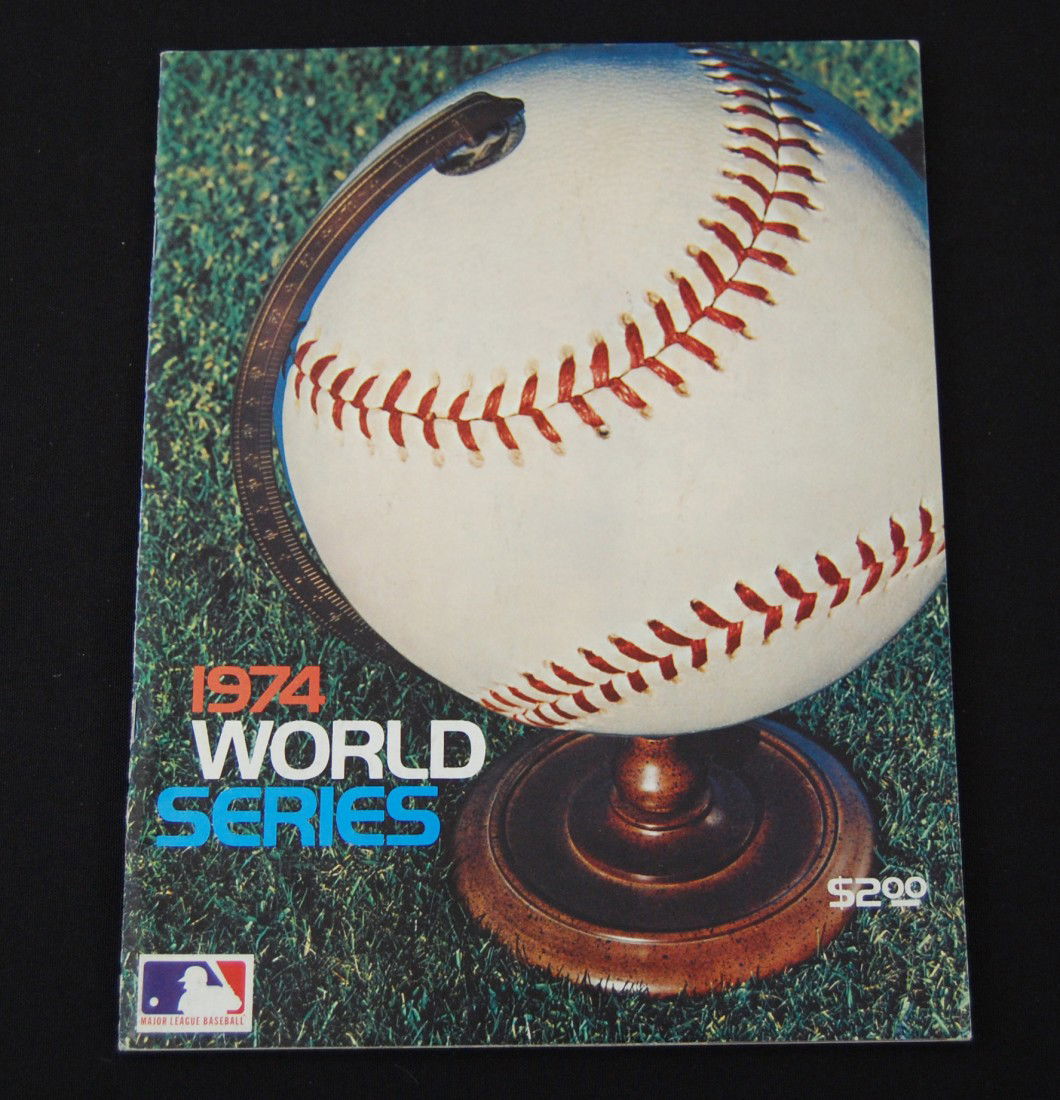 1974 World Series Program