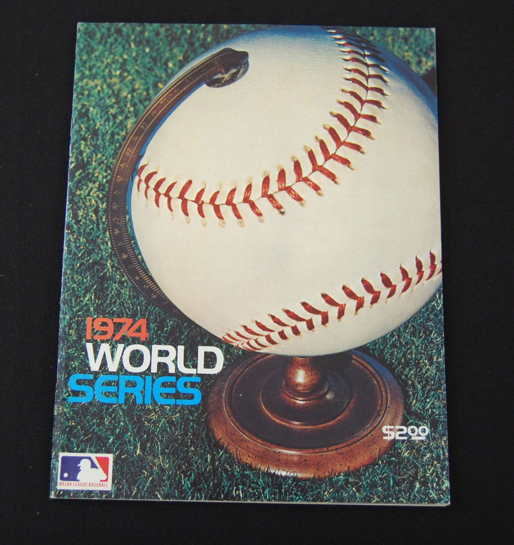 1974 World Series Program