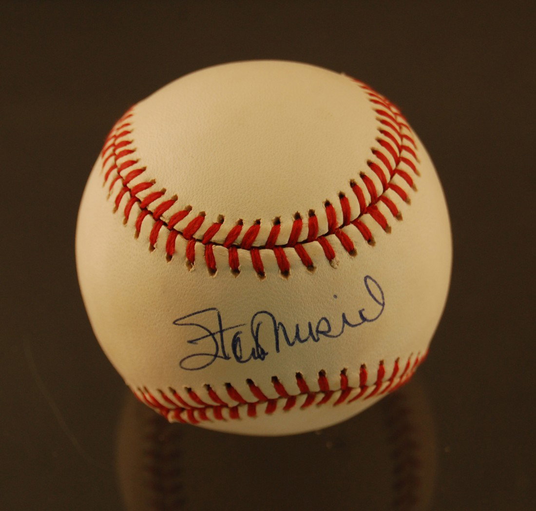 Stan Musial Autographed Baseball