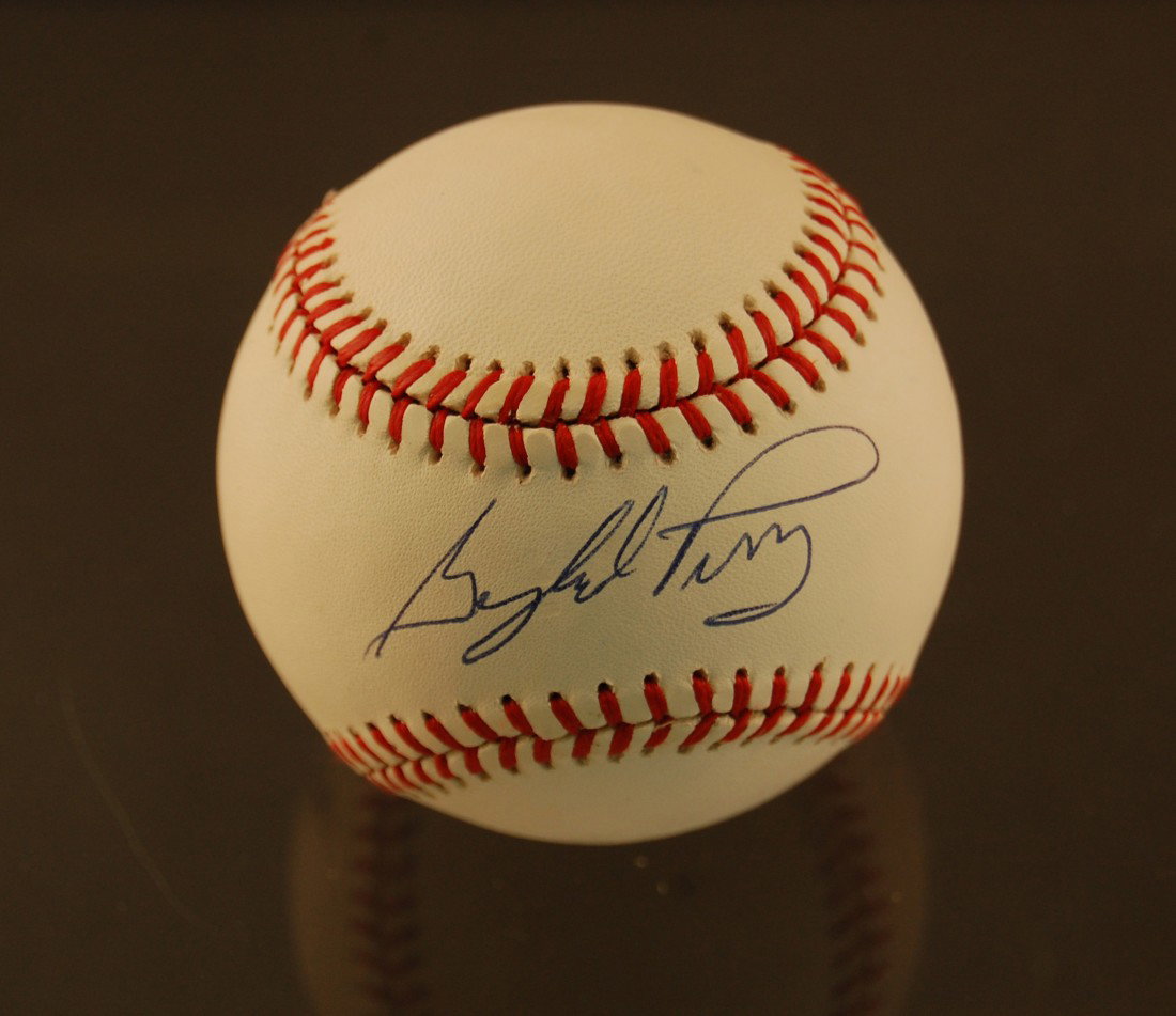 Gaylord Perry Autographed Baseball