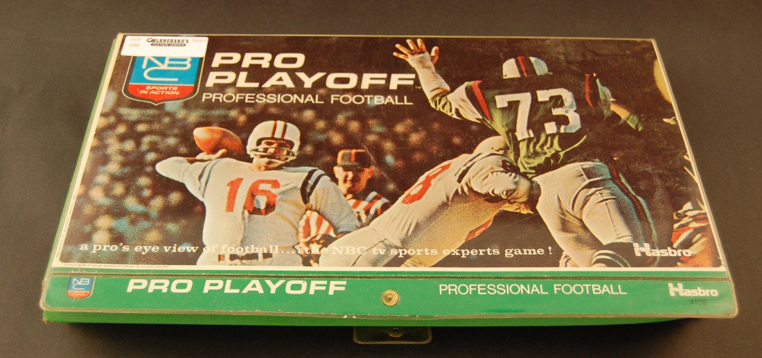 Pro Playoff Professional Football Board Game: 1969 made by Hasbro