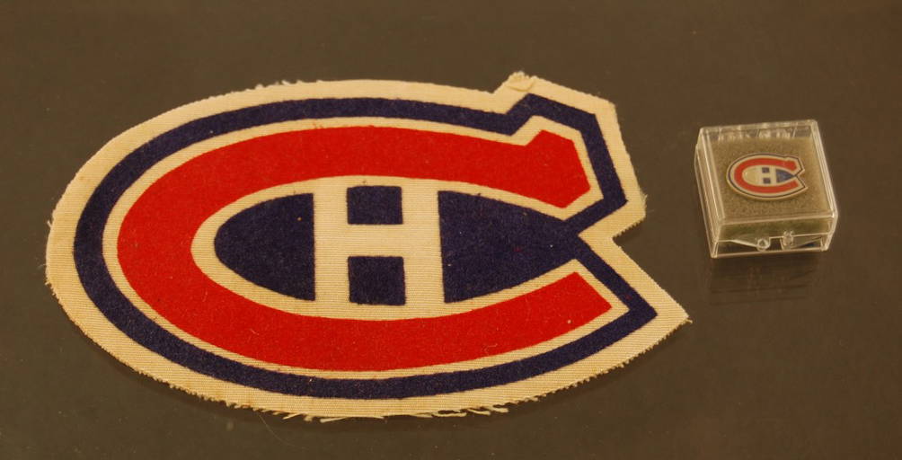 Montreal Canadians 6 Inch Felt Patch And Pin