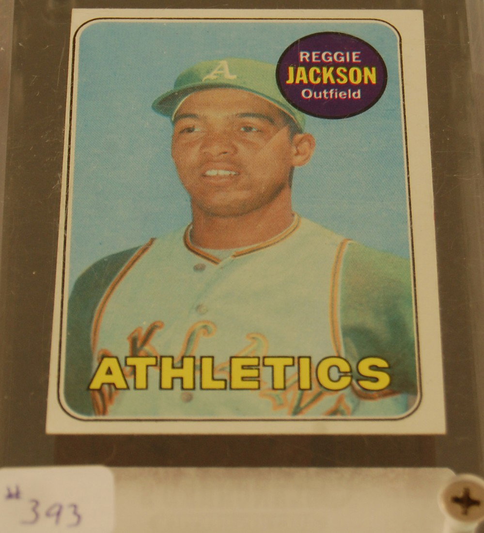 Topps 1969 Reggie Jackson No 260 Rookie Card