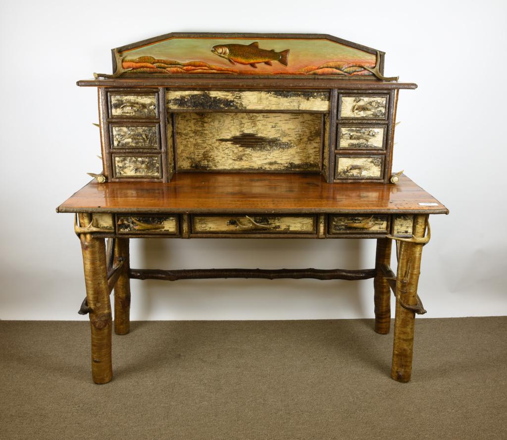 George Jaques (Keene Valley, NY) Adirondack Desk (1 of 7)