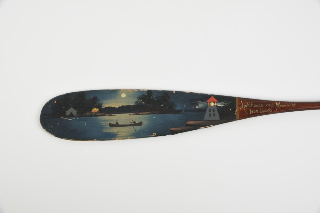 Keech "Lighthouse & Moonlight" Souvenir Paddle (1 of 3)