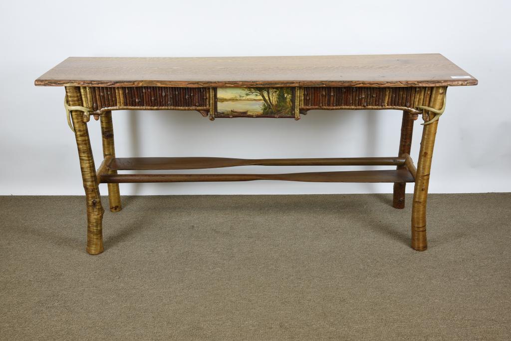 Barney Bellinger Adirondack Sofa Table (1 of 13)