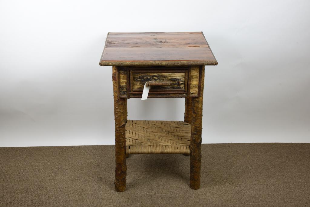 George Jaques Single Drawer End Stand (1 of 3)