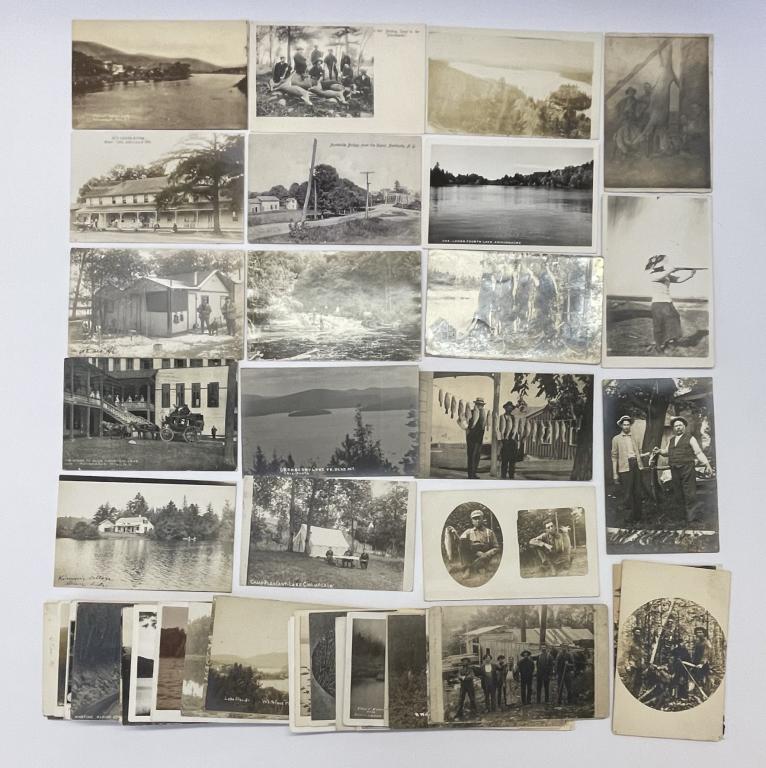 Collection of Adirondack Black & White Postcards (1 of 5)
