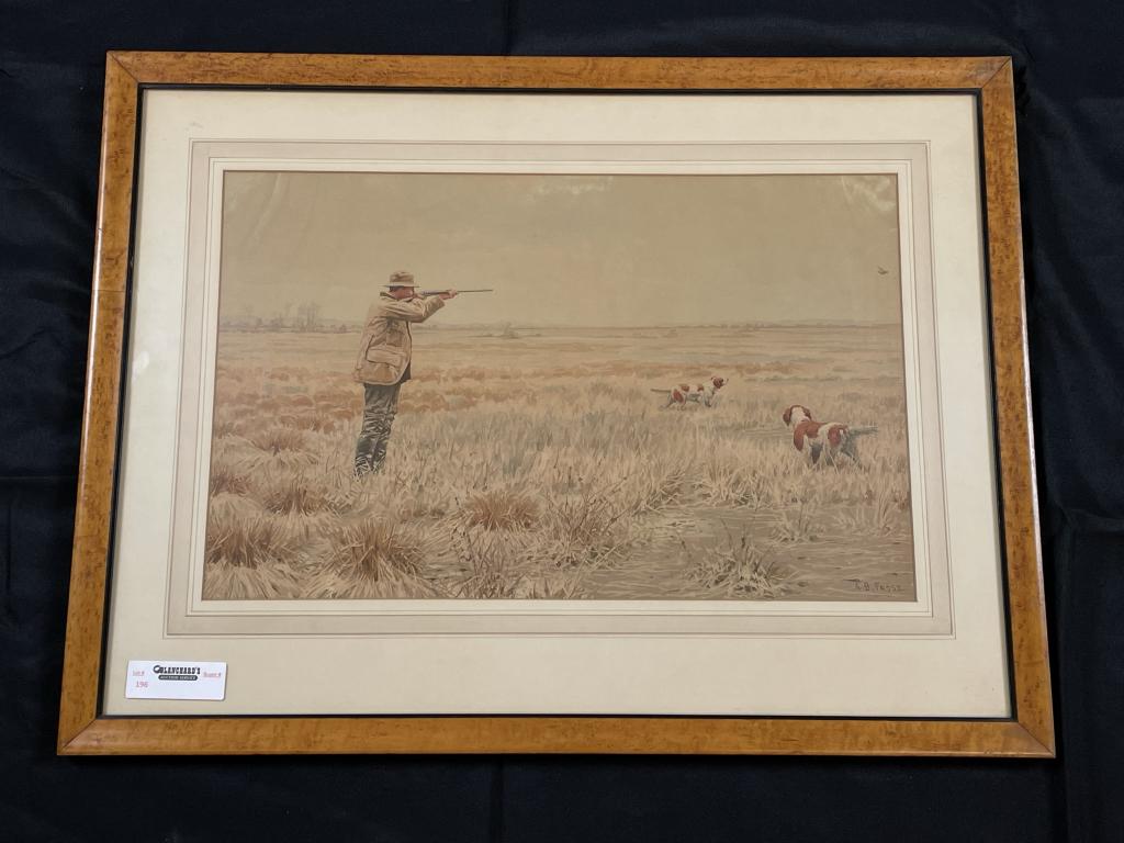 A.B. Frost Bird Hunting Lithograph (1 of 4)