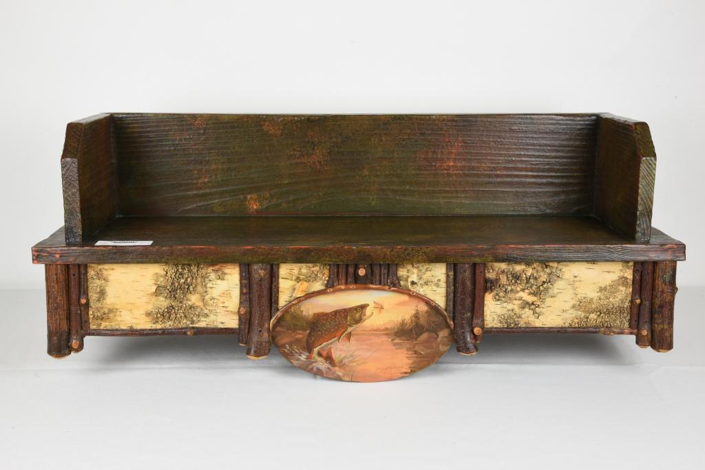 Barney Bellinger Adirondack Wall Shelf (1 of 7)