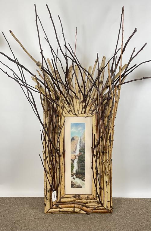 Nick Nickerson Adirondack Twig Frame. (1 of 4)