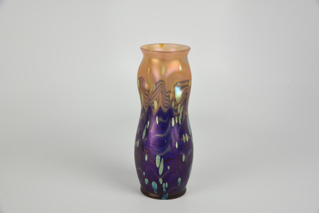 Loetz Witwe Vase Decor Cytisus, 1902 (1 of 2)