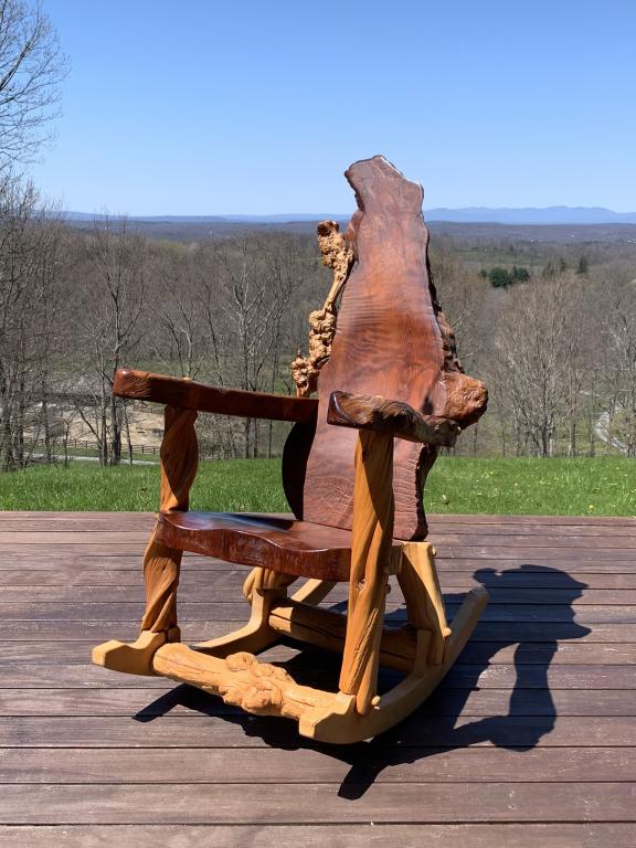 Matt Madsen Massive Free Form Rustic Rocker (1 of 5)