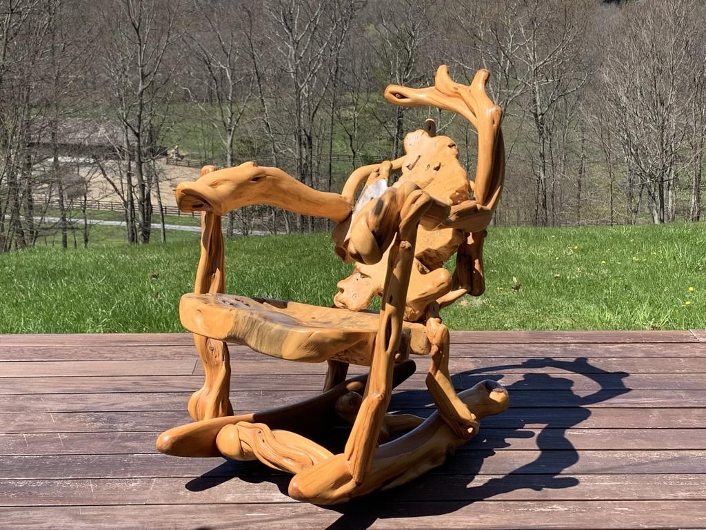 Matt Madsen Massive Free Form Rustic Rocker (1 of 7)