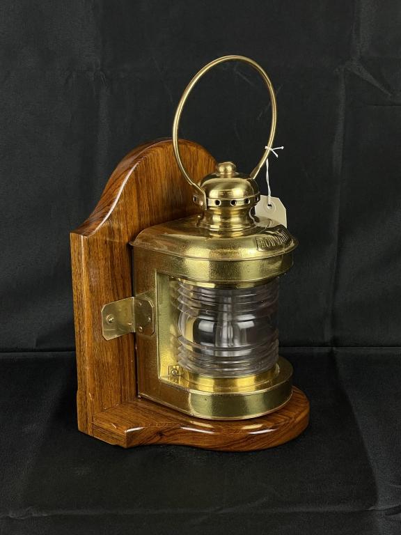Nautical Brass Ships Light (1 of 3)