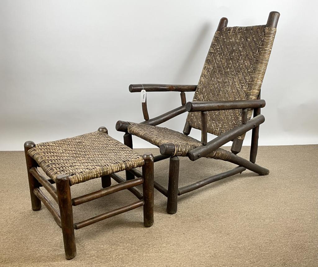 Old Hickory 2 Piece Lounge Chair (1 of 4)