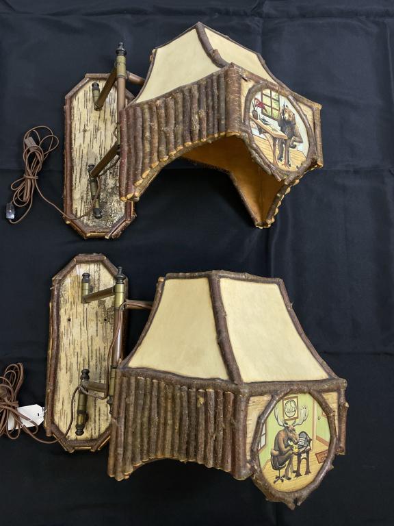 Lean To Studios Adirondack Adjustable Wall Lamps (1 of 7)