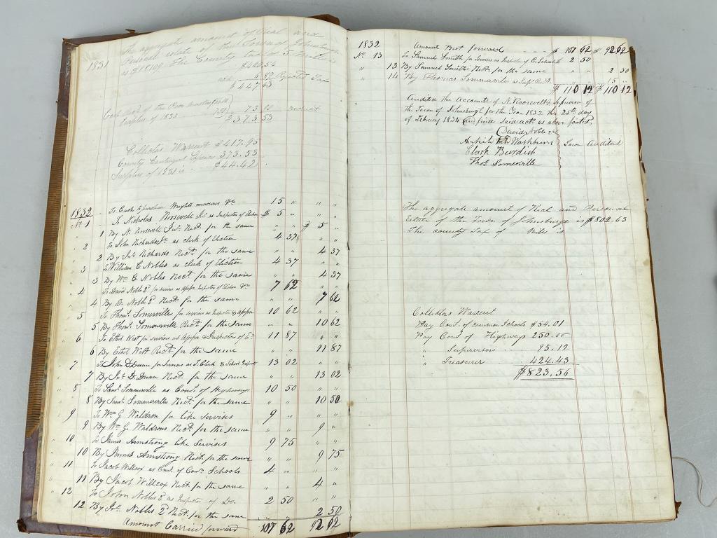 Warren County, NY Adirondack Town Record Book (1 of 3)