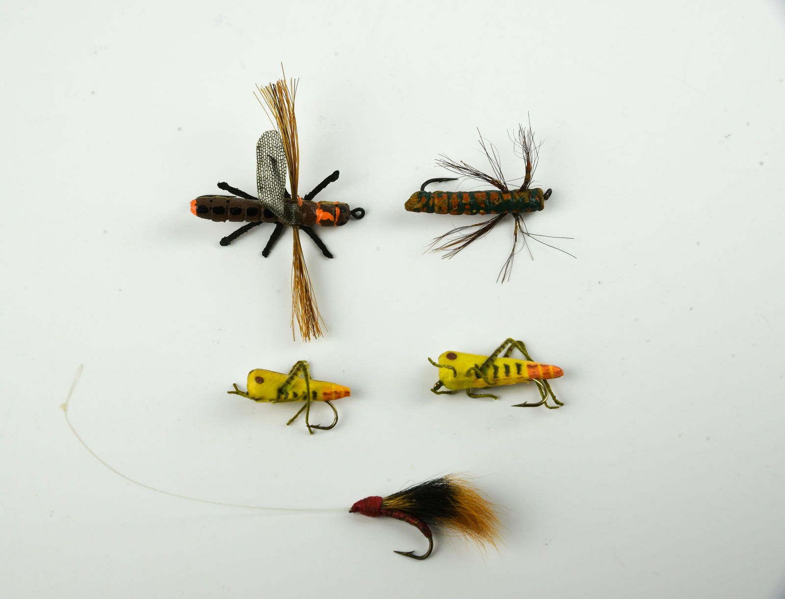5 Vintage Flyrod Lures (1 of 6)