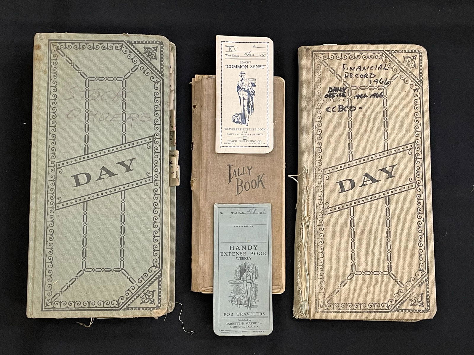 Rare Creek Chub Office Ledgers (1 of 6)